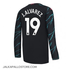 Manchester City Julian Alvarez #19 Kolmaspaita 2023-24 Pitkähihainen